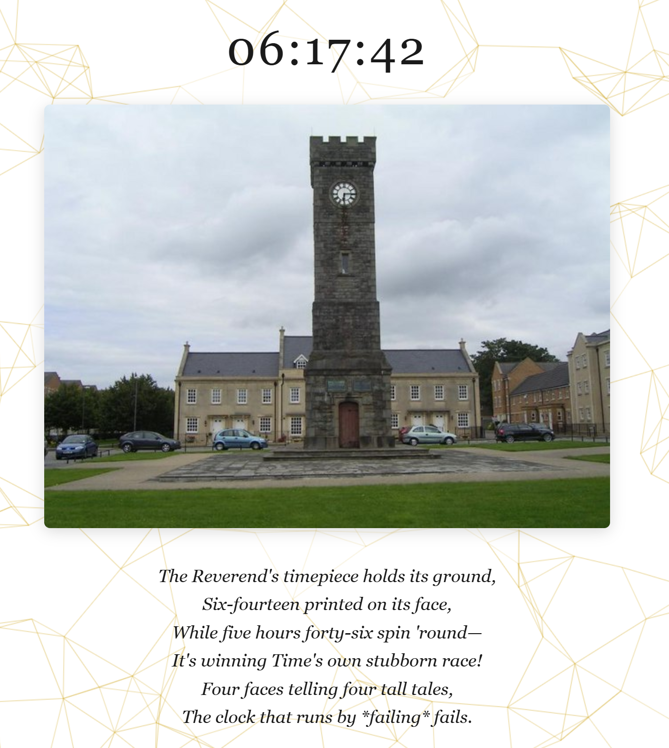 The Time — Stopped Clocks